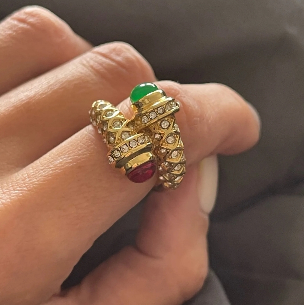 Gold plated ring - Picture 1 of 6